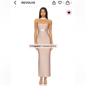 Herve Leger Gown